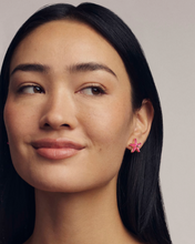 Load image into Gallery viewer, Kendra Scott Parker Starfish Stud Gold Bright Pink Mother of Pearl
