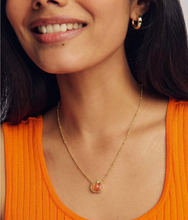 Load image into Gallery viewer, Kendra Scott Pumpkin Gold Short Pendant Necklace
