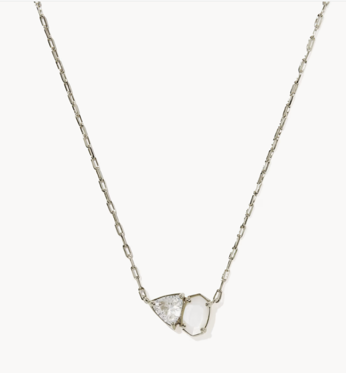 Kendra Scott Tatum Pendant Necklace Neutral Mix