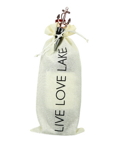 Lake 13.5" Wine Gift Bag Set