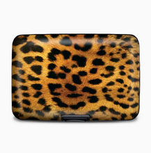 Load image into Gallery viewer, Leopard Print Armored Wallet RFID Protection
