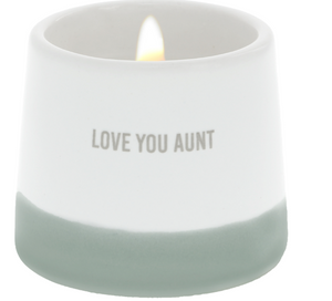 Love You Aunt Soy Wax 2ox Reveal Candle