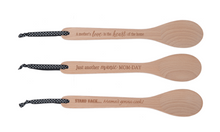 Load image into Gallery viewer, Mama Stir Crazy Wooden Spoons
