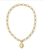 Load image into Gallery viewer, Kendra Scott Mama Link Chain Necklace gold or silver
