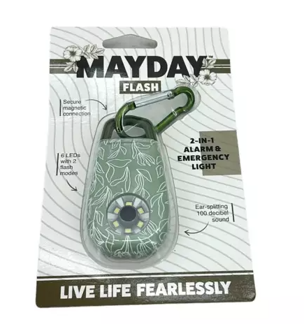 Mayday Ultra Flash Alarm and Light- Stay Safe!