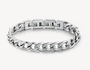 Men's Stainless Steel Chain Bracelet by Brosway