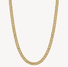 Load image into Gallery viewer, Men&#39;s Stainless Steel Gold Groumette Chain Necklace by Brosway
