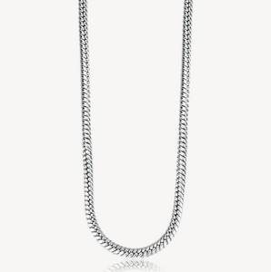 Men's Stainless Steel Snake Chain Necklace by Brosway