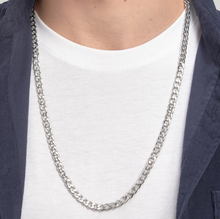 Load image into Gallery viewer, Men's Brosway Stainless Steel Ink Necklace
