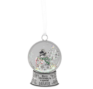 Merry Christmas to a Special Daughter Ornament