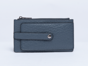 Mini Wallet in Slate Blue