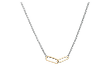 Load image into Gallery viewer, Mixed Metal Connections Necklace
