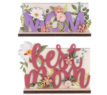 Load image into Gallery viewer, Mom - Layered Wooden Signs
