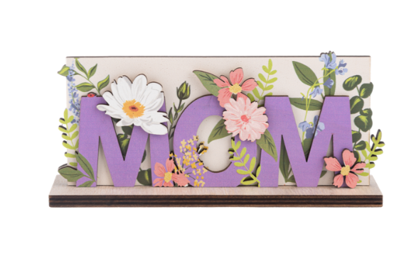 Mom - Layered Wooden Signs – Something Different Shopping