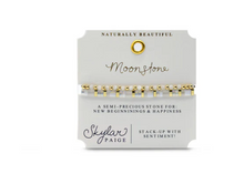 Load image into Gallery viewer, Moonstone Stacking Bracelets
