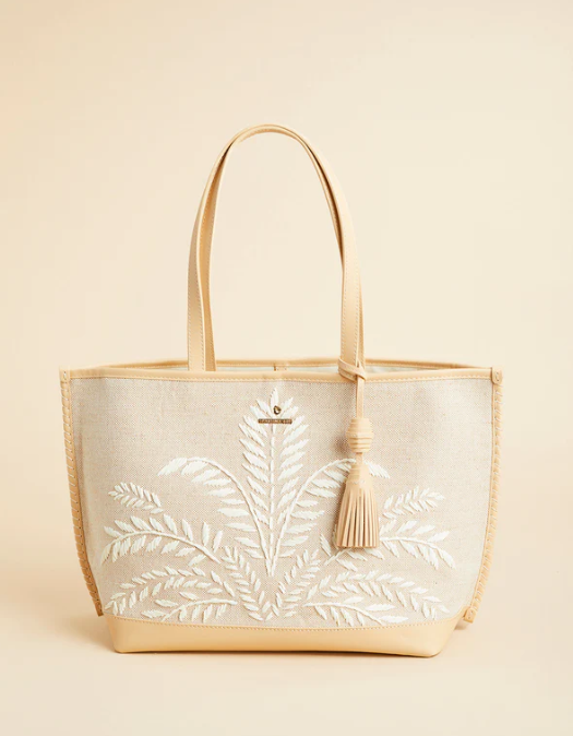Spartina 449 Myah Tote Palm Reed
