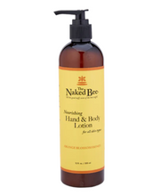 Load image into Gallery viewer, Naked Bee Orange Blossom Honey Hand &amp; Body Lotion 12 oz.
