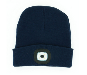 Rechargeable Night Scope LED Navy Beanie