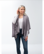 Load image into Gallery viewer, Neutral Bordeaux Cardi Wraps
