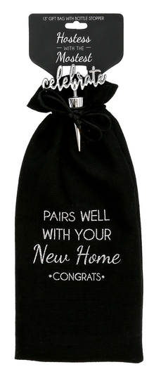 New Home Wine Gift Bag