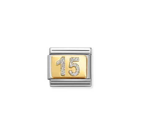 Nomination Composable Link 15 with Glitter