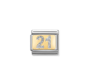 Nomination Composable Link 21 with Glitter