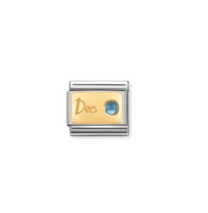 Nomination Composable Link December with Birthstone