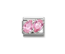 Load image into Gallery viewer, Nomination Composable Link Double Pink Drops
