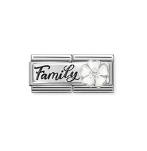 Load image into Gallery viewer, Nomination Composable Link Family White Flower
