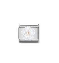Load image into Gallery viewer, Nomination Composable Link Flower White Mother of Pearl
