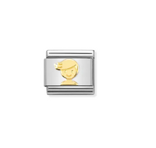Load image into Gallery viewer, Nomination Composable Link Gold Boy

