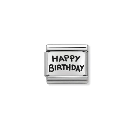 Nomination Composable Link Happy Birthday