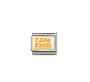 Nomination Composable Link I Love Family