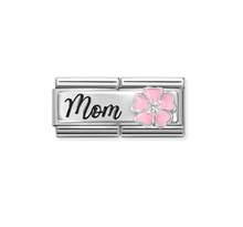 Load image into Gallery viewer, Nomination Composable Link Mom with Pink Flower
