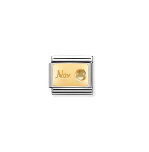 Nomination Composable Link November with Birthstone