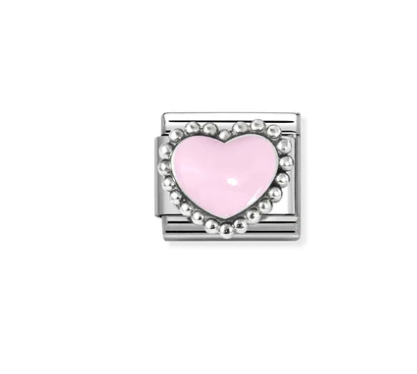 Nomination Composable Link Pastel Pink Heart