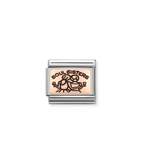 Load image into Gallery viewer, Nomination Composable Link Rose Gold Soul Sisters
