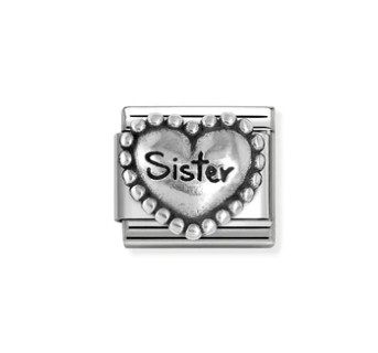 Nomination Composable Link Sister in Heart