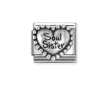 Nomination Composable Link Soul Sister in Heart