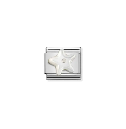 Nomination Composable Link Starfish Mother of Pearl