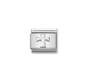 Nomination Composable Link Sterling Silver Cross