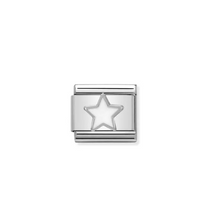 Load image into Gallery viewer, Nomination Composable Link White Star
