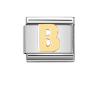 Load image into Gallery viewer, Nomination Classic Letters in Stainless Steel 18kt Gold
