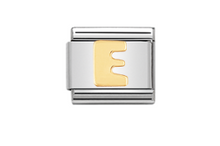 Load image into Gallery viewer, Nomination Classic Letters in Stainless Steel 18kt Gold
