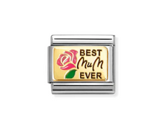 Load image into Gallery viewer, Nomination Composable Link Best Mum Ever
