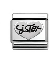 Load image into Gallery viewer, Nomination Composable Link Sister Stainless Steel
