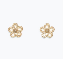 Load image into Gallery viewer, Cuties Flower Earrings Gold or SIlver

