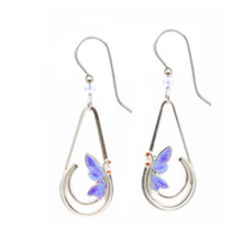 Load image into Gallery viewer, Open Tear Butterfly Earrings
