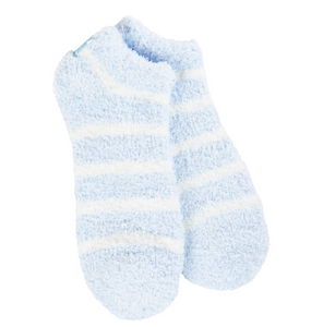 Oxford Blue Low Cozy Socks