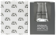 Load image into Gallery viewer, Paws Off Gift Boxed 18 oz Stemless Wine Glass-Boxed Gift
